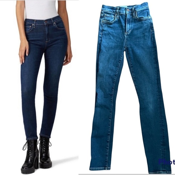 Agolde Sophie high Rise ankle Skinny Jean - Picture 1 of 5